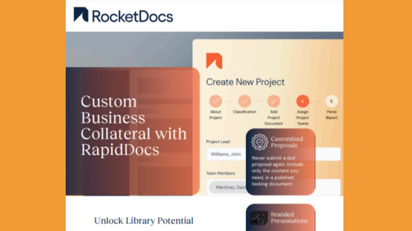 RapidDocs Sales Enablement Document Generator