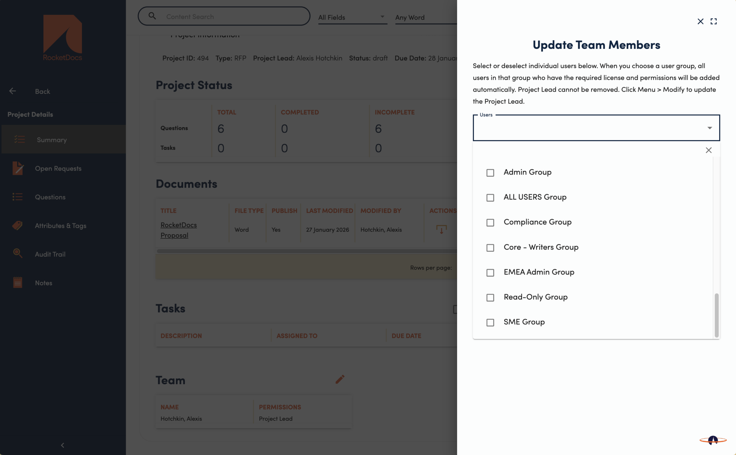Say Goodbye to Micro-Friction: How RocketDocs v2.66.0 Speeds Up Your Proposals